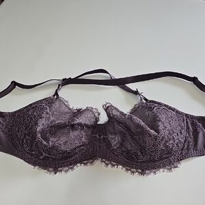 Lace Underwire Bra in Purple